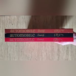 Automobile Quarterly Volume 26 Number 1, 3, 4 Hardcover Books